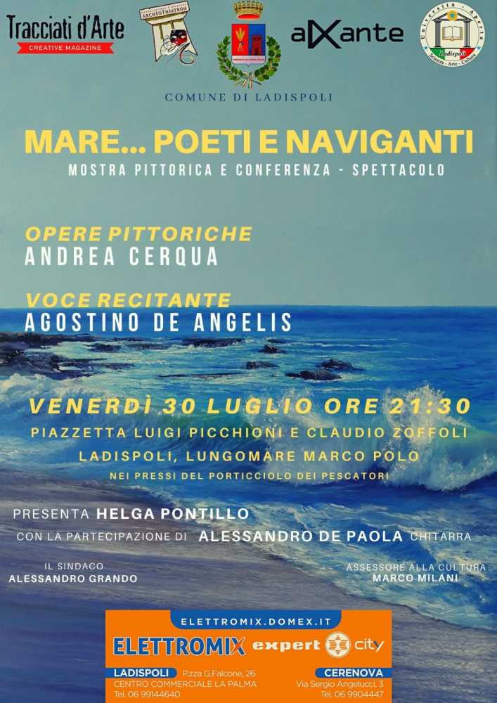 Axante ladispoli “Mare…Poeti e Naviganti” Axante ladispoli “Mare...Poeti e Naviganti”