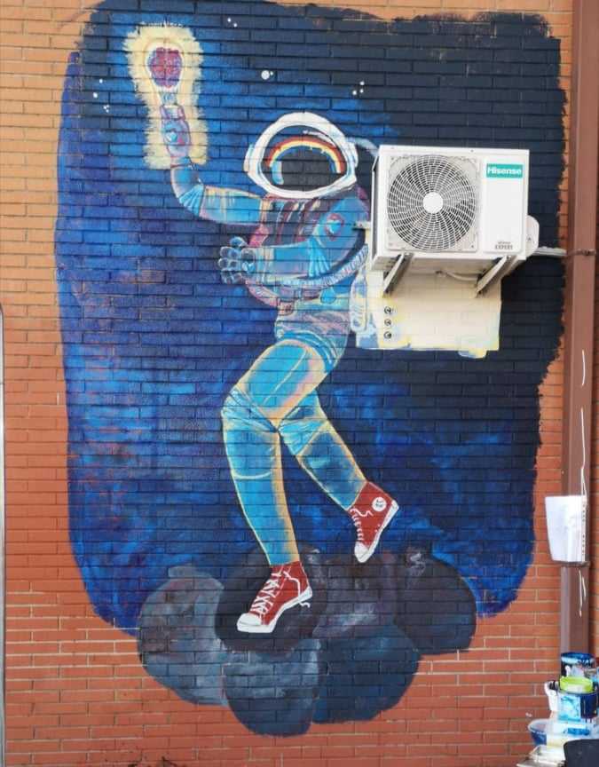 astronauta coloriamo città astronauta coloriamo città