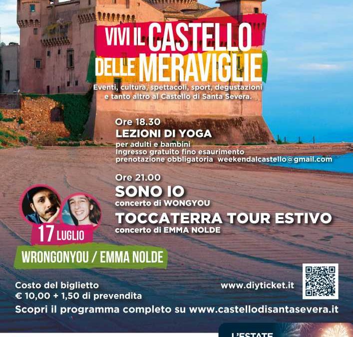 Il programma del fine settimana al Castello
