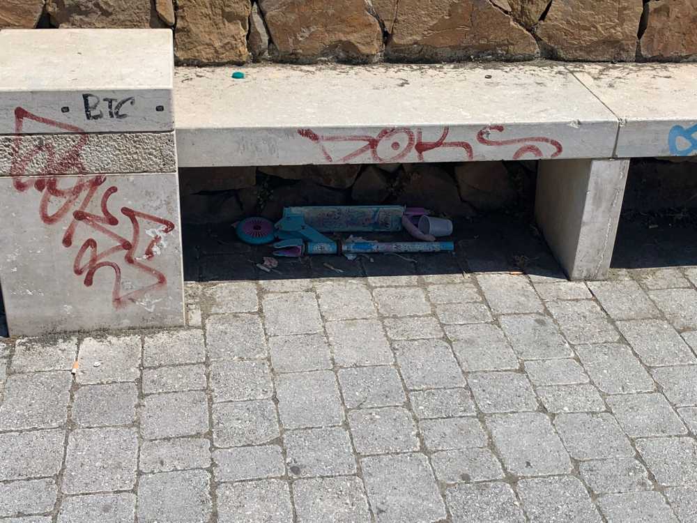 sporcizia lungomare marco polo ladispoli 2 sporcizia lungomare marco polo ladispoli 2