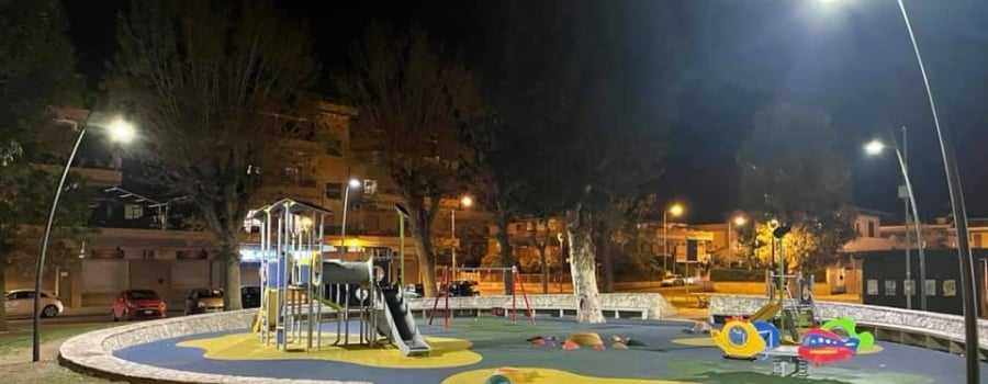 Largo Domiziano e piazza Domitilla illuminazione ladispoli Largo Domiziano e piazza Domitilla illuminazione ladispoli