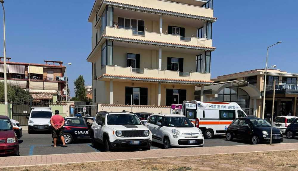 carabinieri ambulanza heart life ladispoli lungomare marco polo