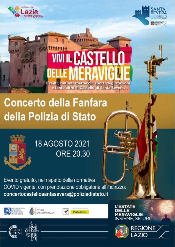 castello fanfara polizia