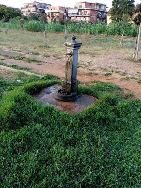 fontanella giardini via firenze ripristinata