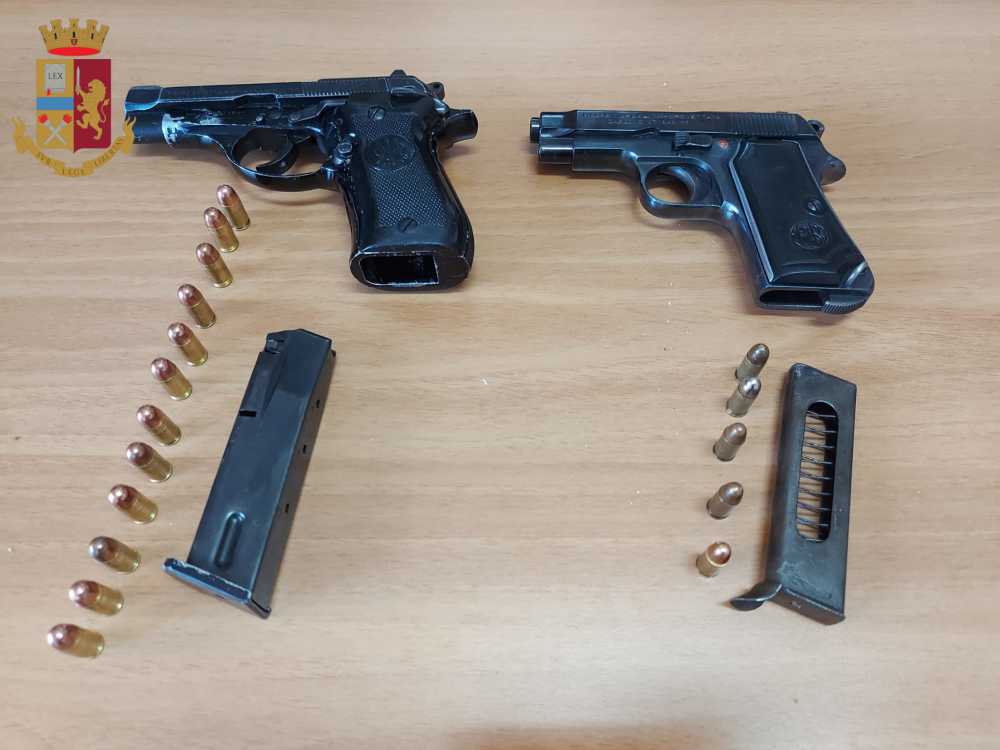 polizia armi torrevecchia