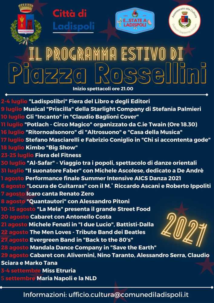 programma estivo ladispoli