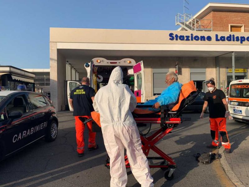 raffaele heart life senza tetto stazione ladispoli carabinieri