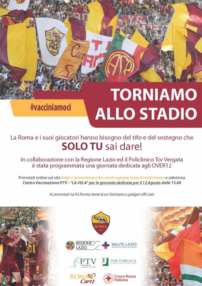 vaccino romanisti as roma