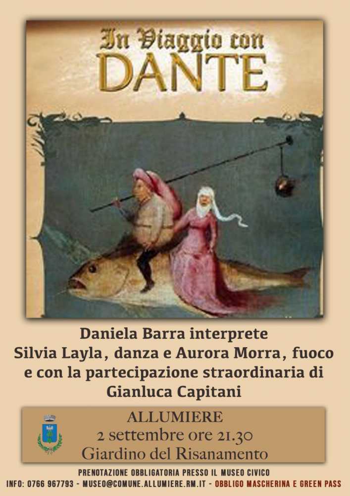viaggio dante allumiere viaggio dante allumiere
