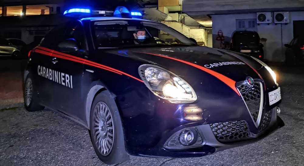 TRIONFALE - I Carabinieri intervenuti