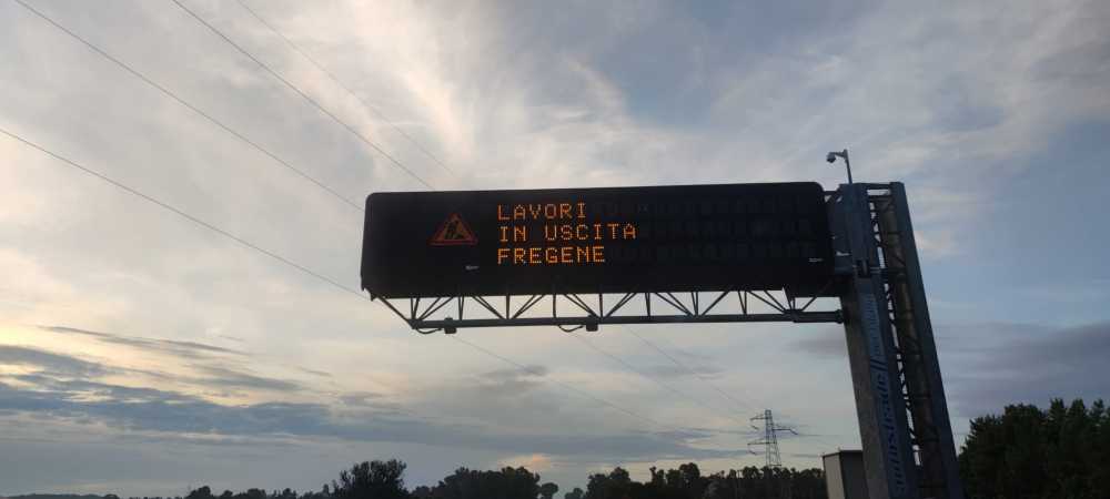 a12 lavori fregene maccarese 1