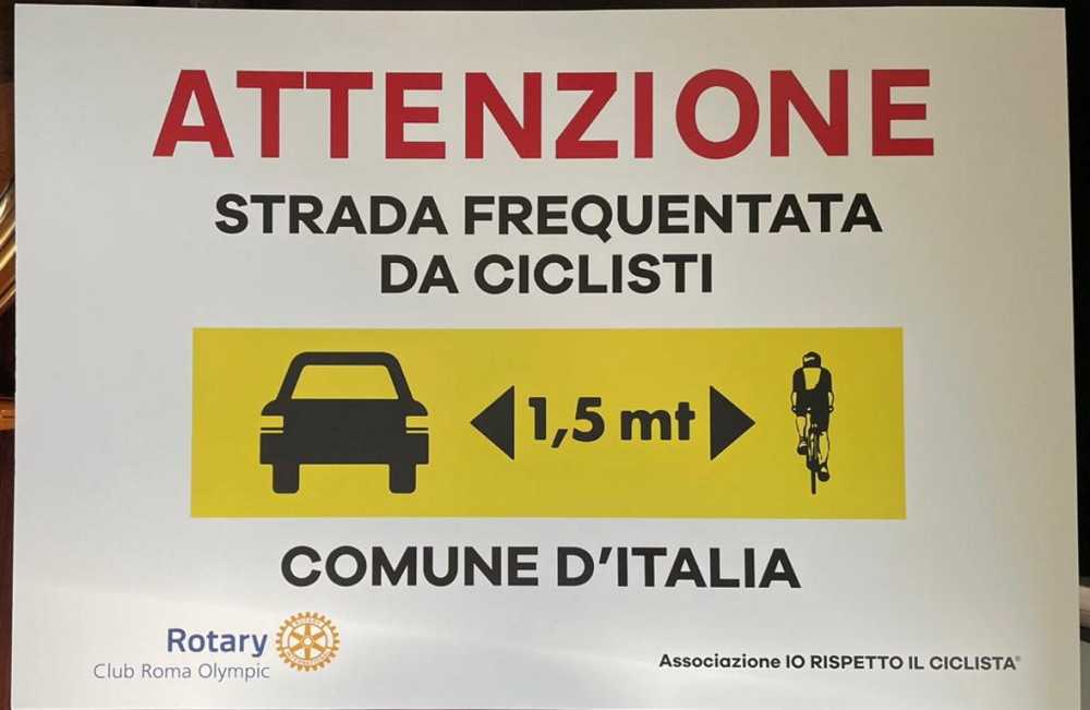 Cartelli salva ciclisti, domani l’inaugurazione sul Litorale