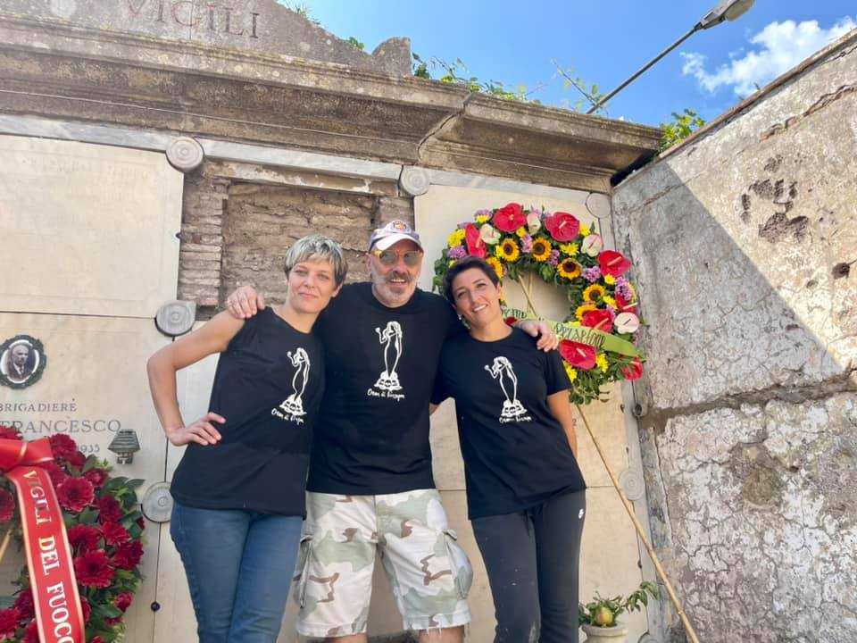 orme persefone cimitero monumentale civitavecchia cristina rocchetti mayla leblanc cesare foschi