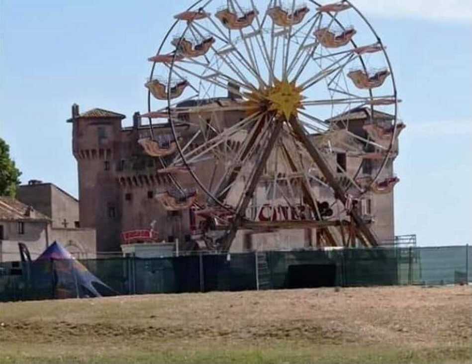 ruota castello santa severa ruota castello santa severa