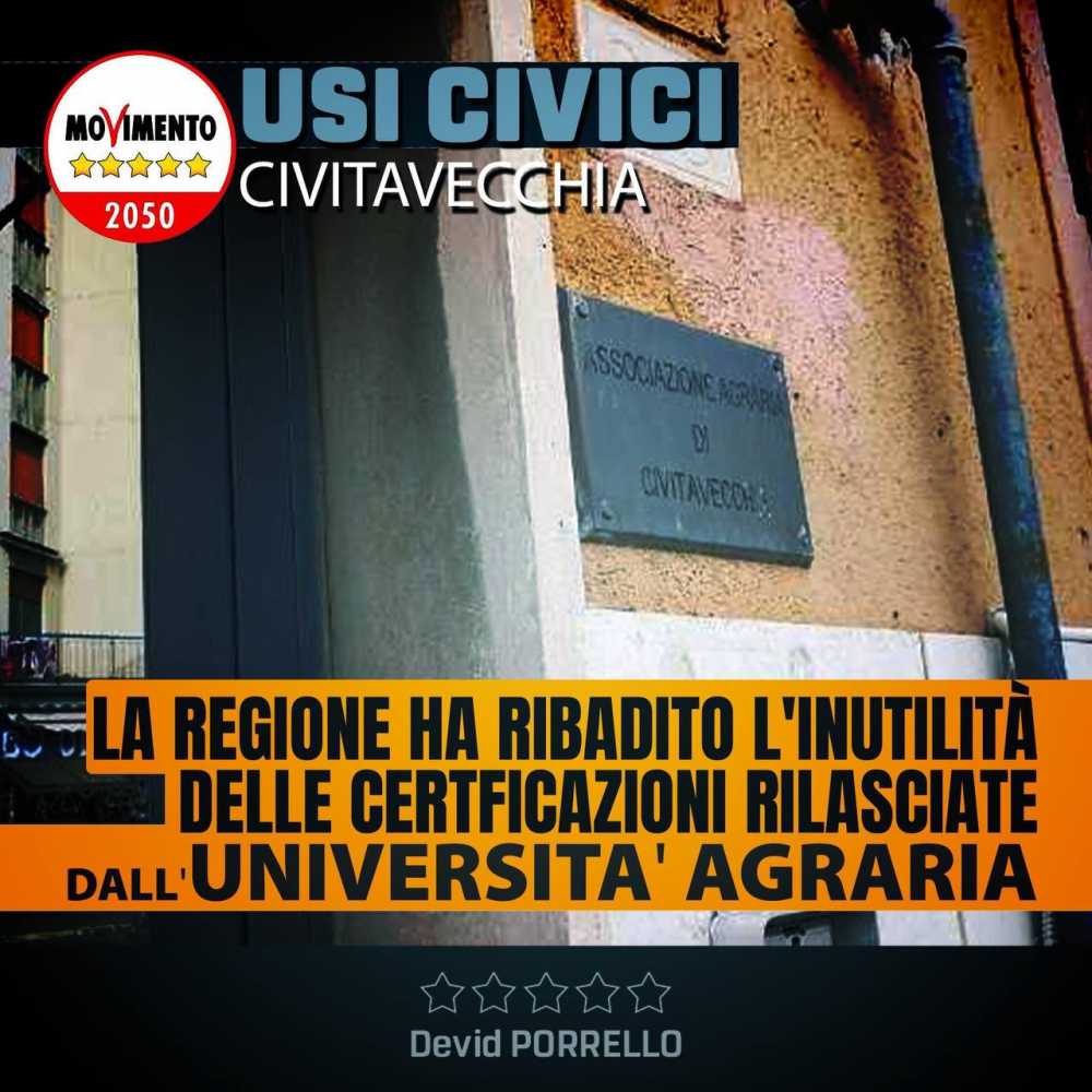 usi civici porrello m5s usi civici porrello m5s