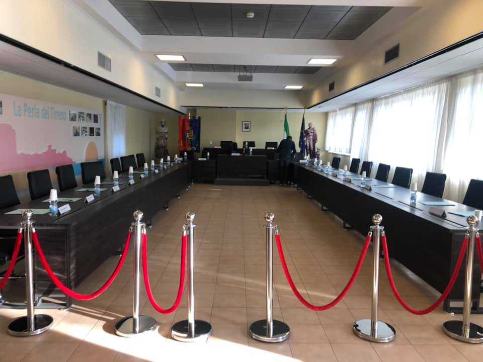 aula consiliare consiglio santa marinella