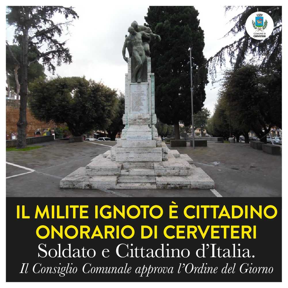locandina milite ignoto