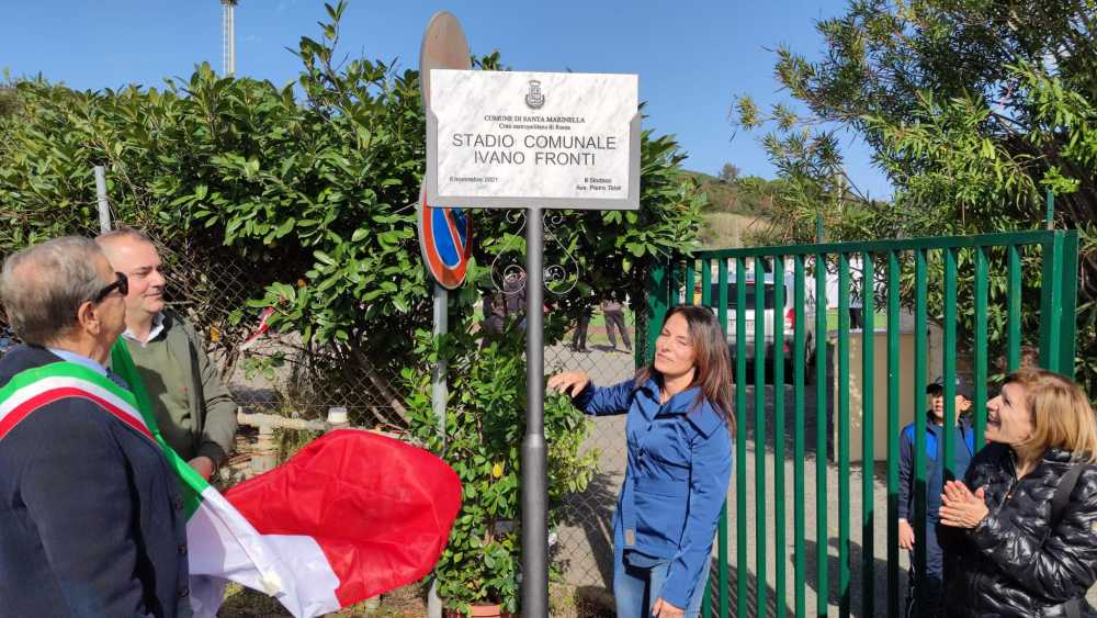 Inaugurato lo stadio Ivano Fronti a Santa Marinella