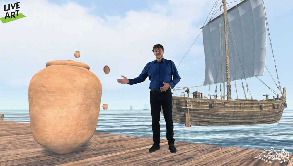 enei live art dolio santa severa