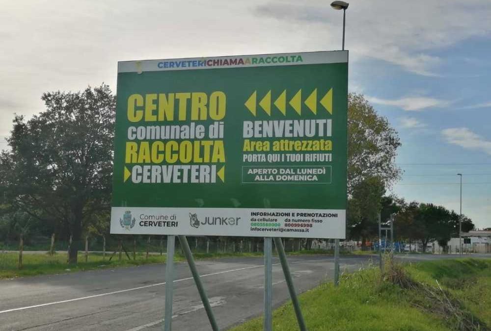 Raccolta rifiuti a Cerveteri, le modifiche pasquali