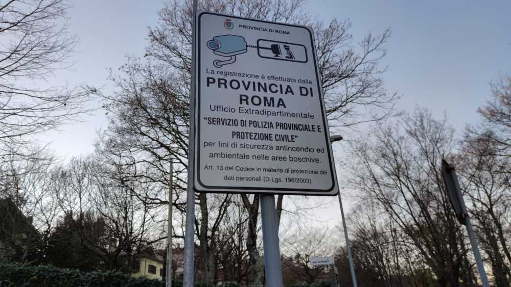 cartello fototrappole telecamere boschi bosco fototrappole telecamere boschi bosco