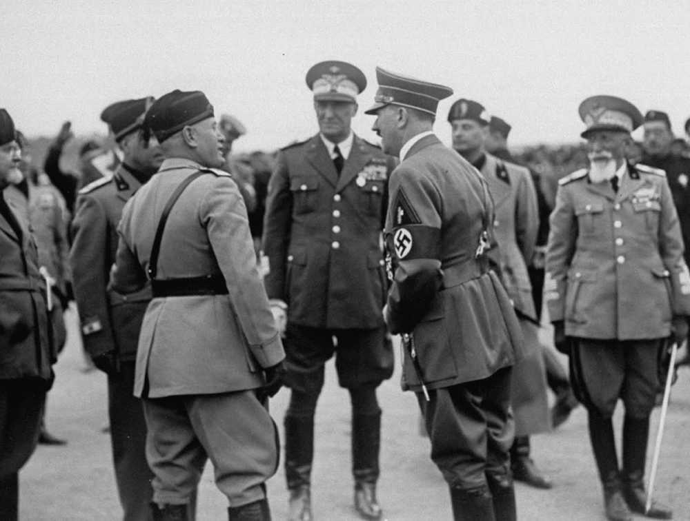 graziani mussolini hitler