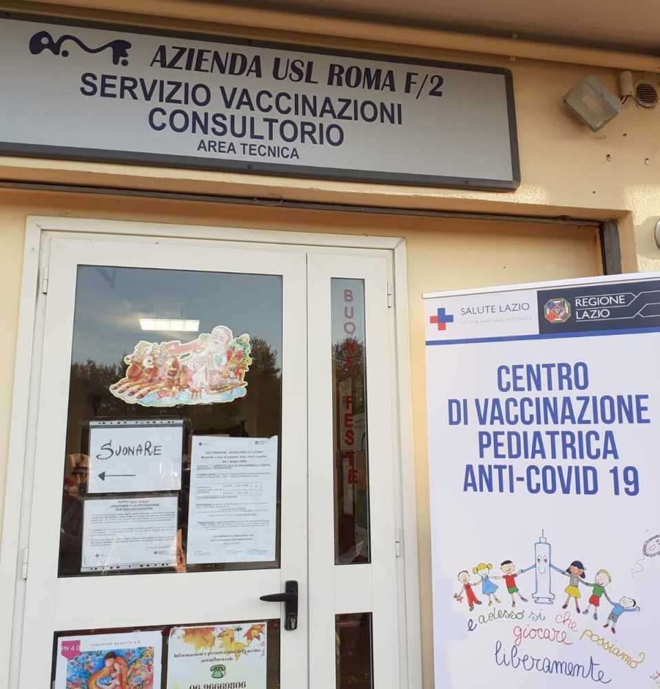 hub vaccini centro asl cerveteri consultorio