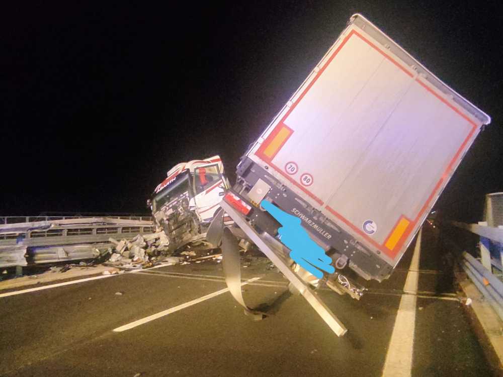 incidente a12 camion