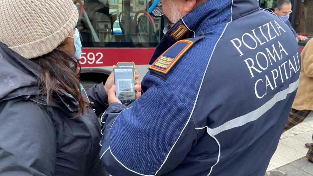 municipale roma capitale Green Pass Polizia Locale