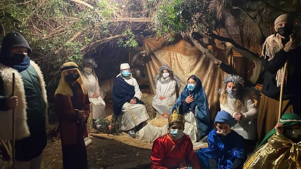 presepe vivente melone