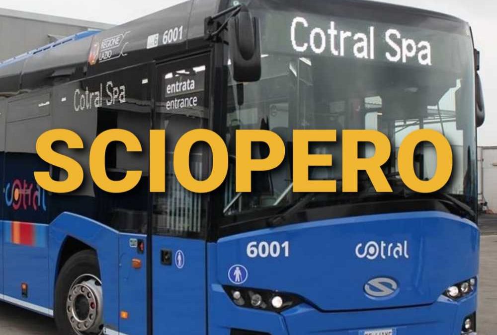 Cotral: sciopero domenica 7 luglio indetto da Orsa Tpl