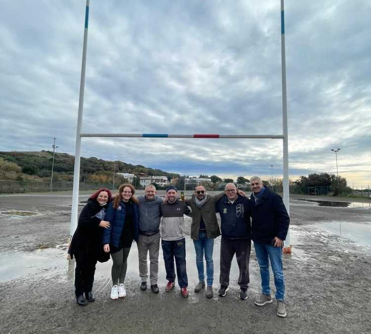 Campi Santa Marinella: al Fronti luci in ritardo, al Comunale di rugby issati i pali