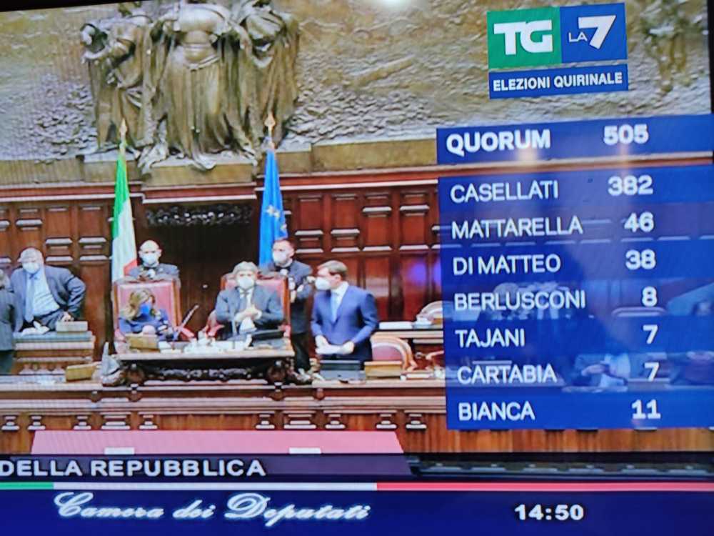 quorum non raggiunto casellati