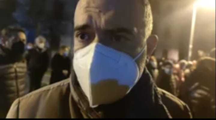 Biodigestore a Civitavecchia, intervento durante la manifestazione del Sindaco Pasquini