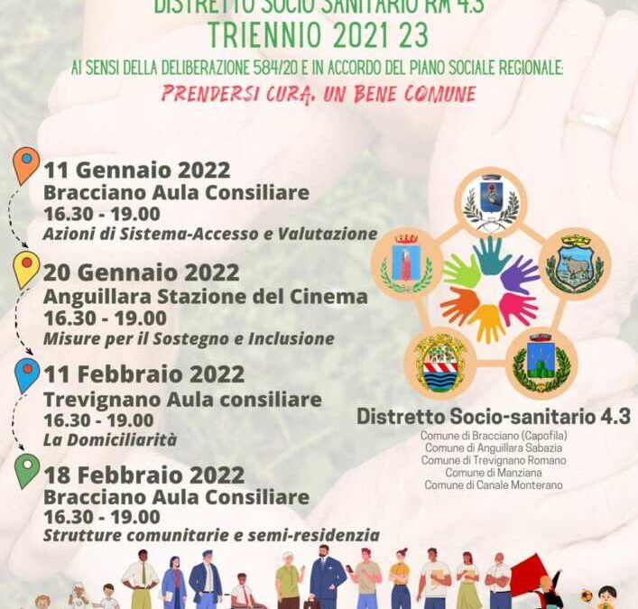 Concluso il ciclo di quattro incontri di introduzione al Piano Sociale di Zona di Bracciano