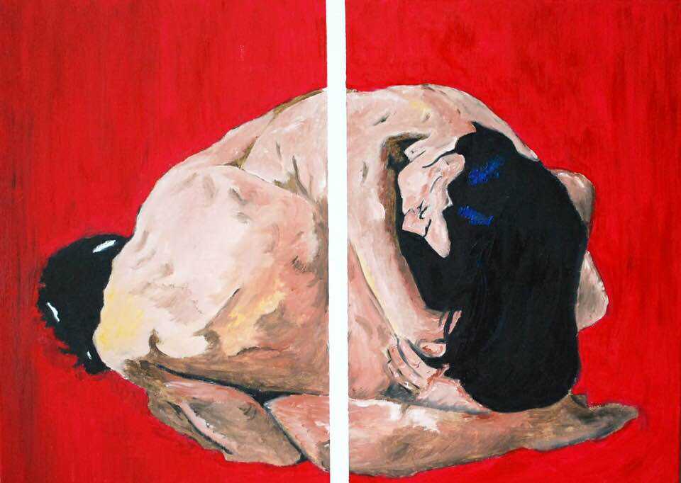 Gennaro Ceglia, La linea bianca pittura