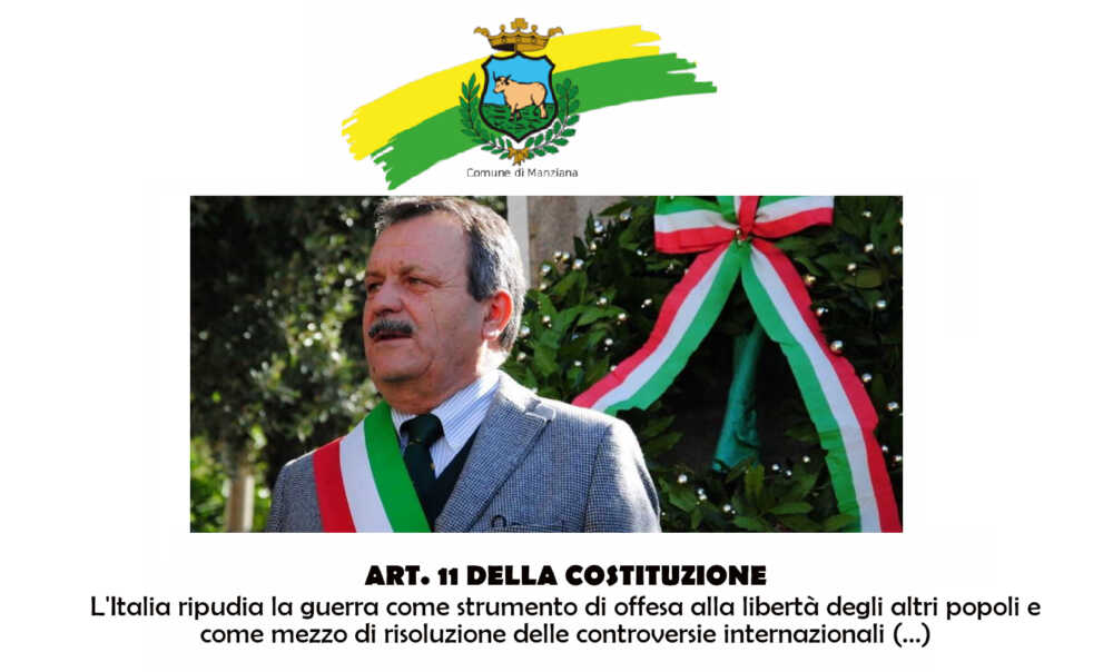 NO ALLA GUERRA-MANZIANA