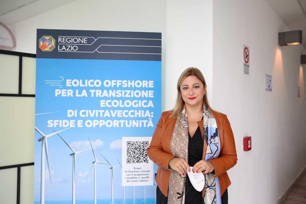 La Lombardi scrive ai ministri: “Il Parco eolico offshore di Civitavecchia diventi opera strategica nazionale”