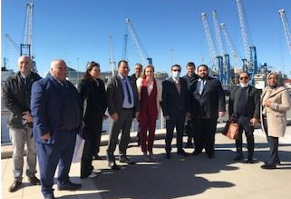 Delegazione doganale libica in visita al porto di Civitavecchia