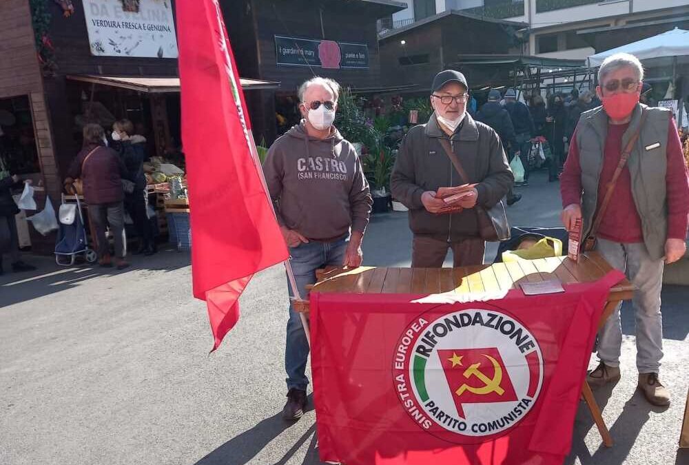Ucraina, la Federazione di Civitavecchia del Prc aderisce alla manifestazione dell’Anpi