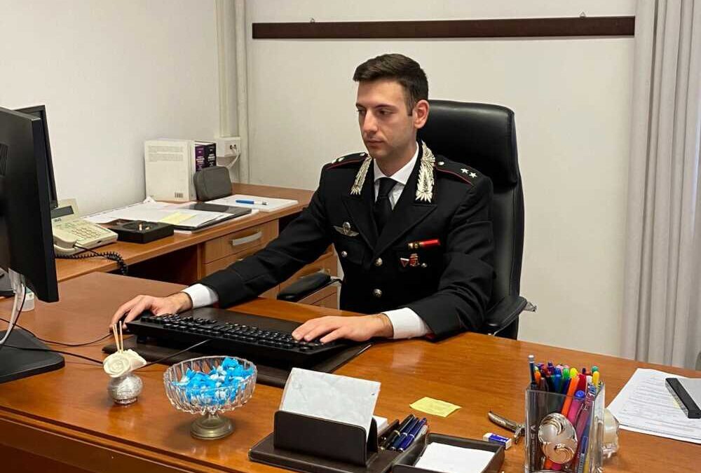 Nuovo arrivo nei Carabinieri di Civitavecchia: arriva il tenente Giovanni Maria Cappa