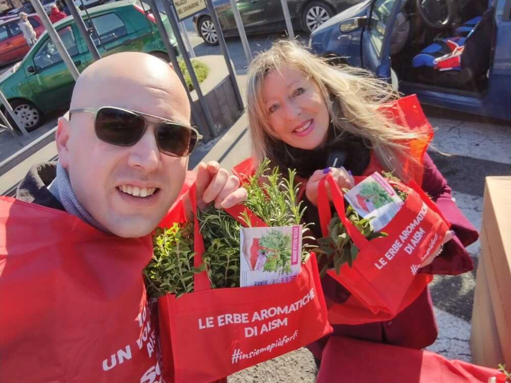 Foto insieme AISM Cerveteri Erbe Aromatiche