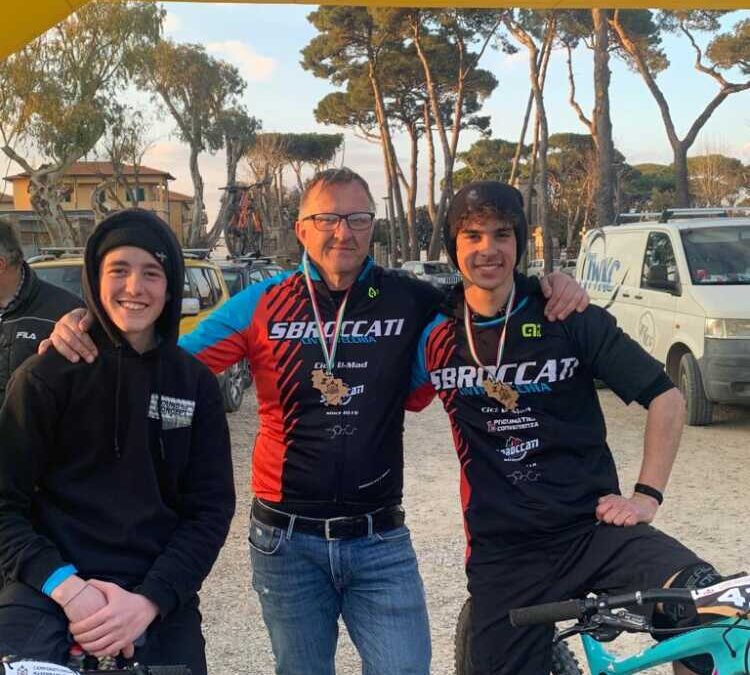 Mtb, all’Argentario bene i ragazzi del Team B-Mad Sbroccati