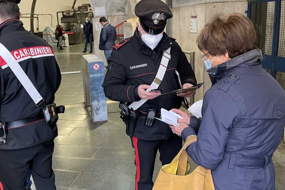 PROVINCIALE – Controlli violazioni norme antiCovid19 dei Carabinieri (1)