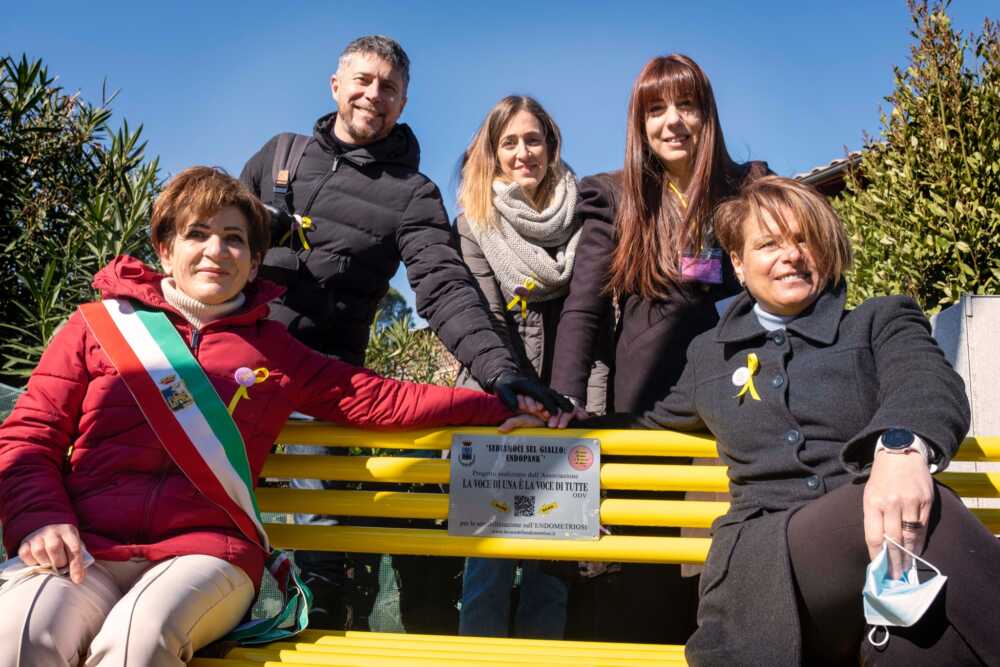 Panchina gialla endometriosi michela califano