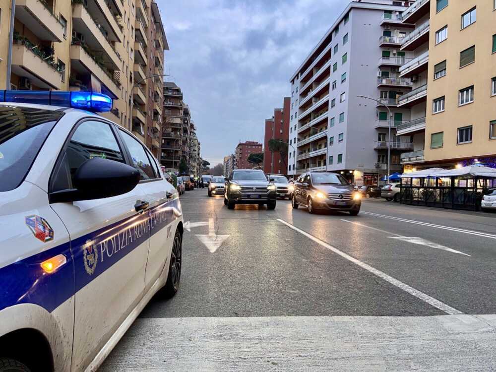 Polizia Locale controlli strade scorrimento roma capitale