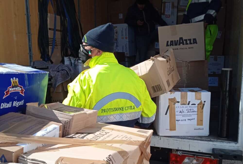Ucraina, consegnate dall’Avab Bracciano le derrate alimentari raccolte
