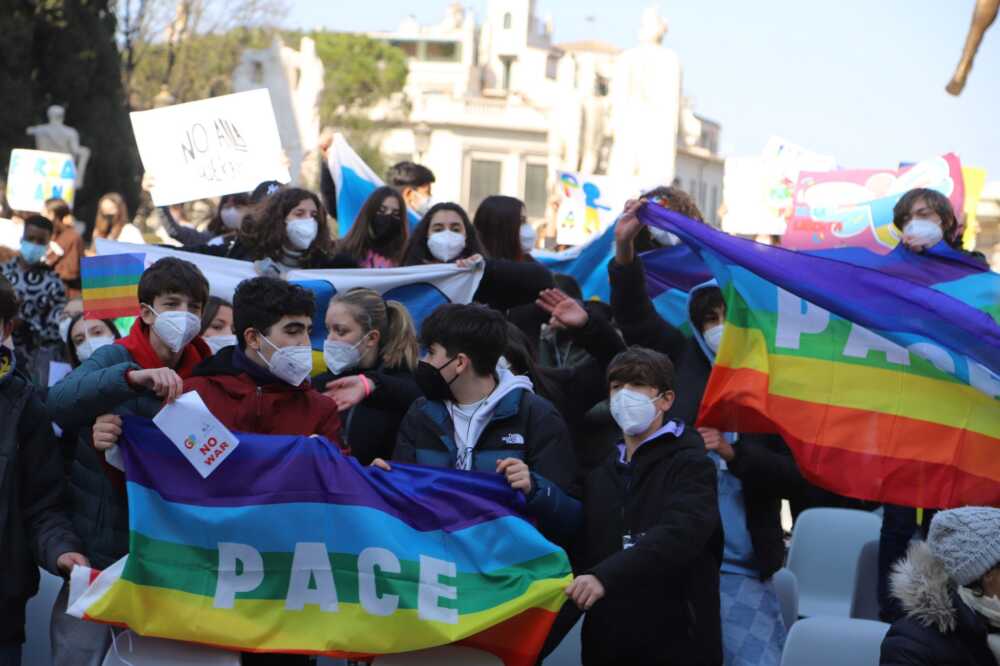 campidoglio giovani per la pace