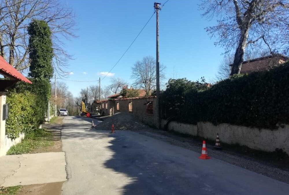 Partito l’interramento dei cavi Enel a Tolfa, la sindaca: “Via i fili volanti dove possibile”