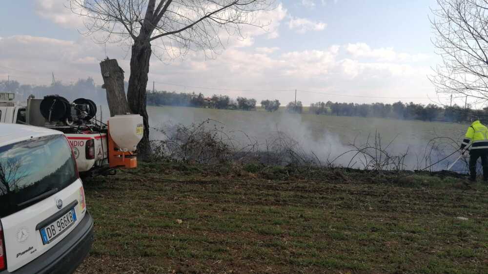 incendio via acqua matta